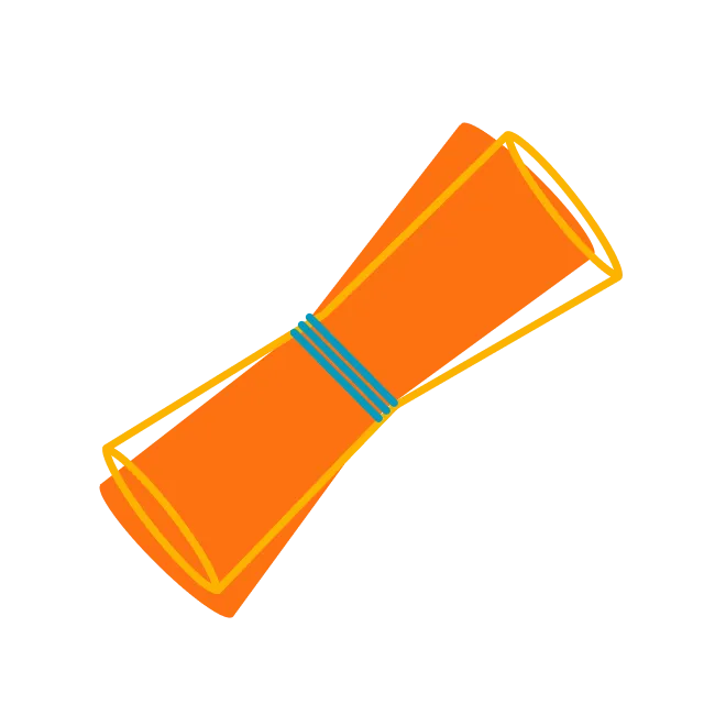 An icon of a certificate.